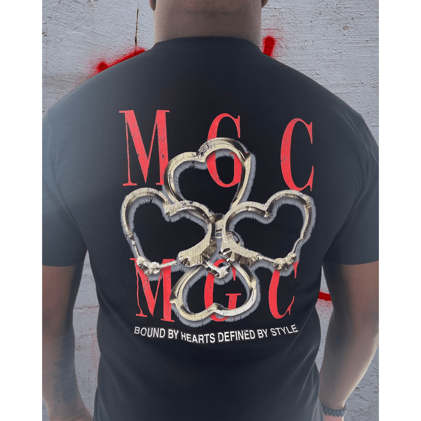 My Gorgeous Clothing T- Shirt Bounded Hearts T Shirt